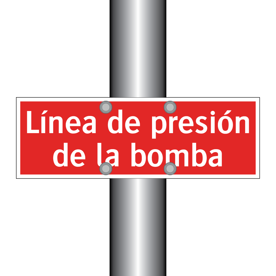 Línea de presión de la bomba