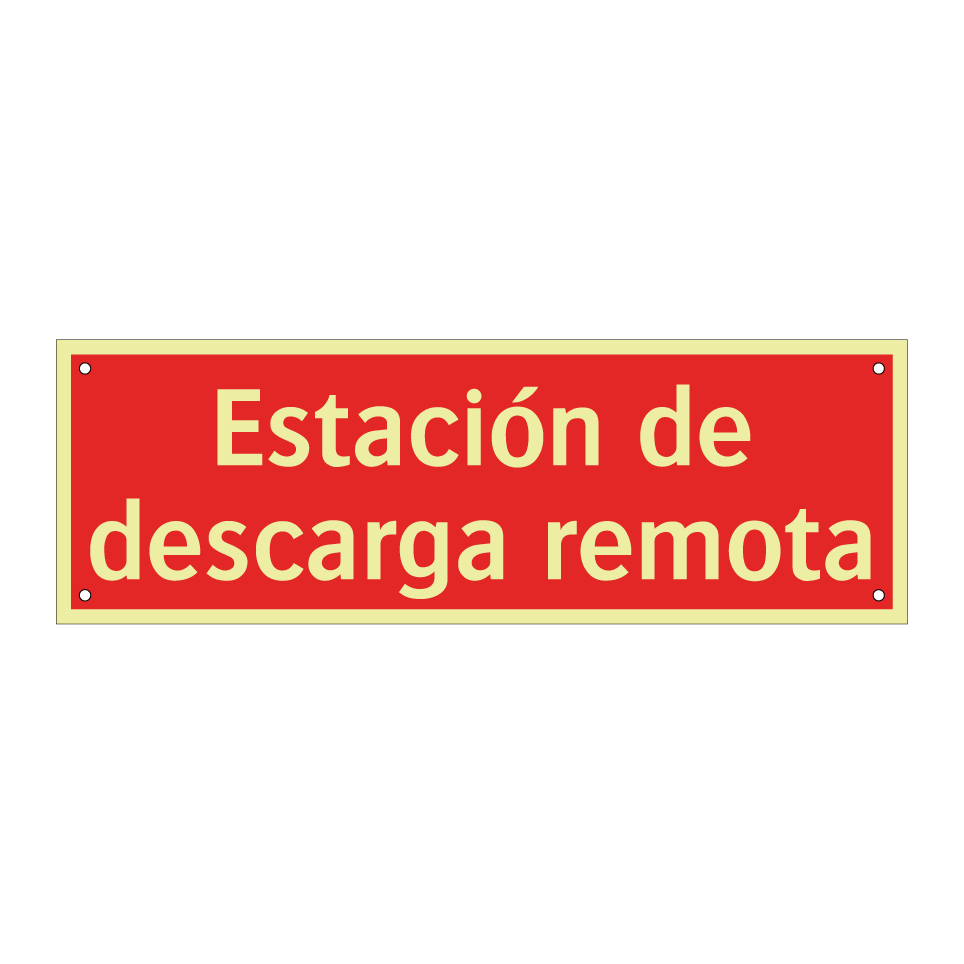 Estación de descarga remota