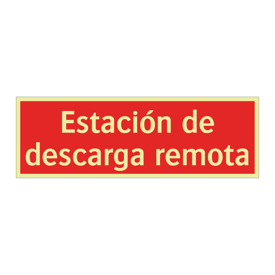 Estación de descarga remota
