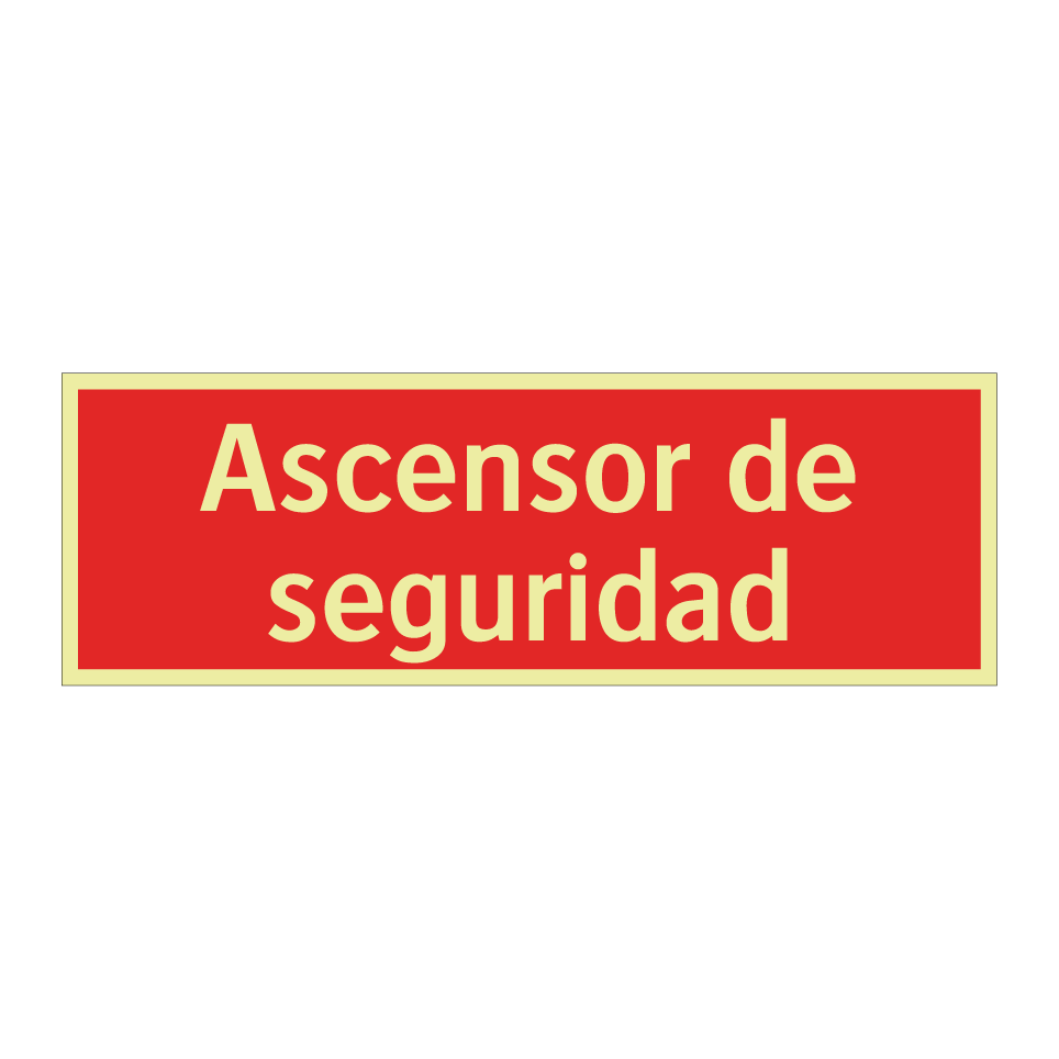 Ascensor de seguridad