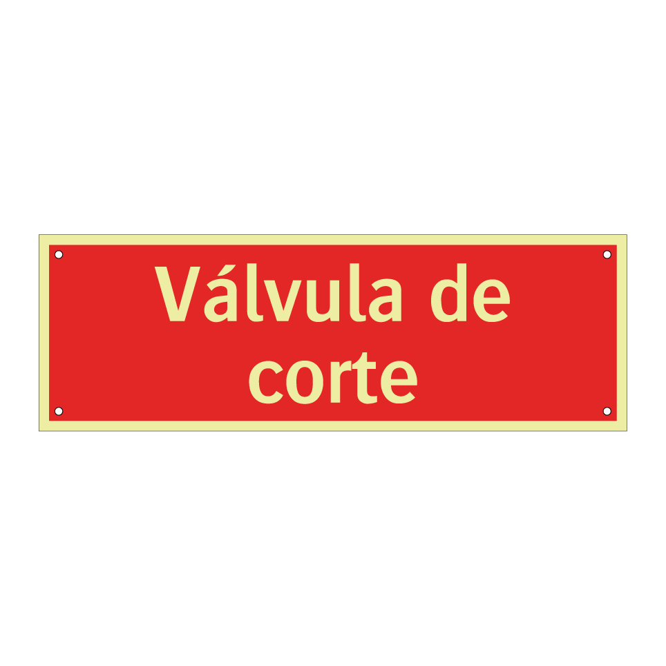 Válvula de corte