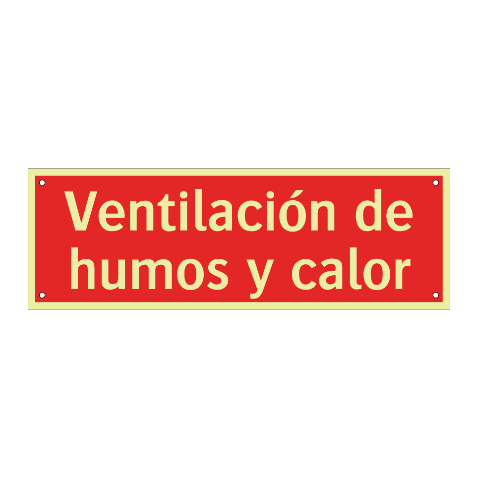 Ventilación de humos y calor