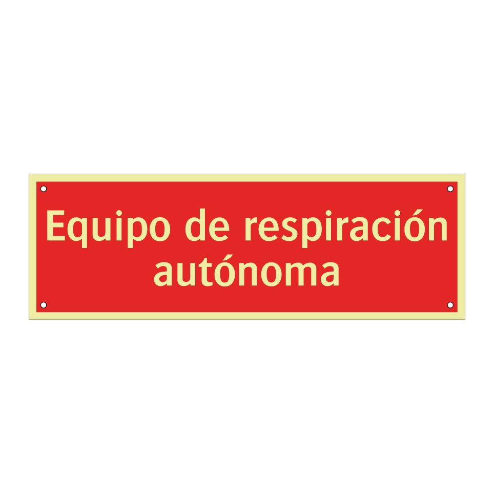 Equipo de respiración autónoma