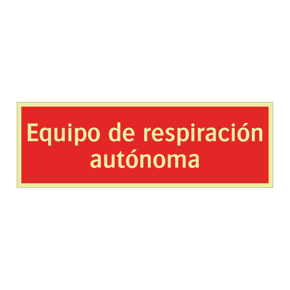 Equipo de respiración autónoma