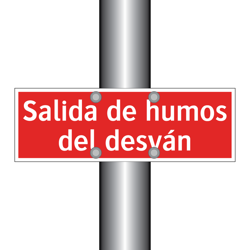 Salida de humos del desván
