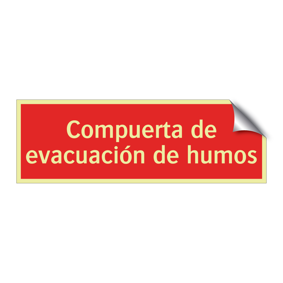 Compuerta de evacuación de humos