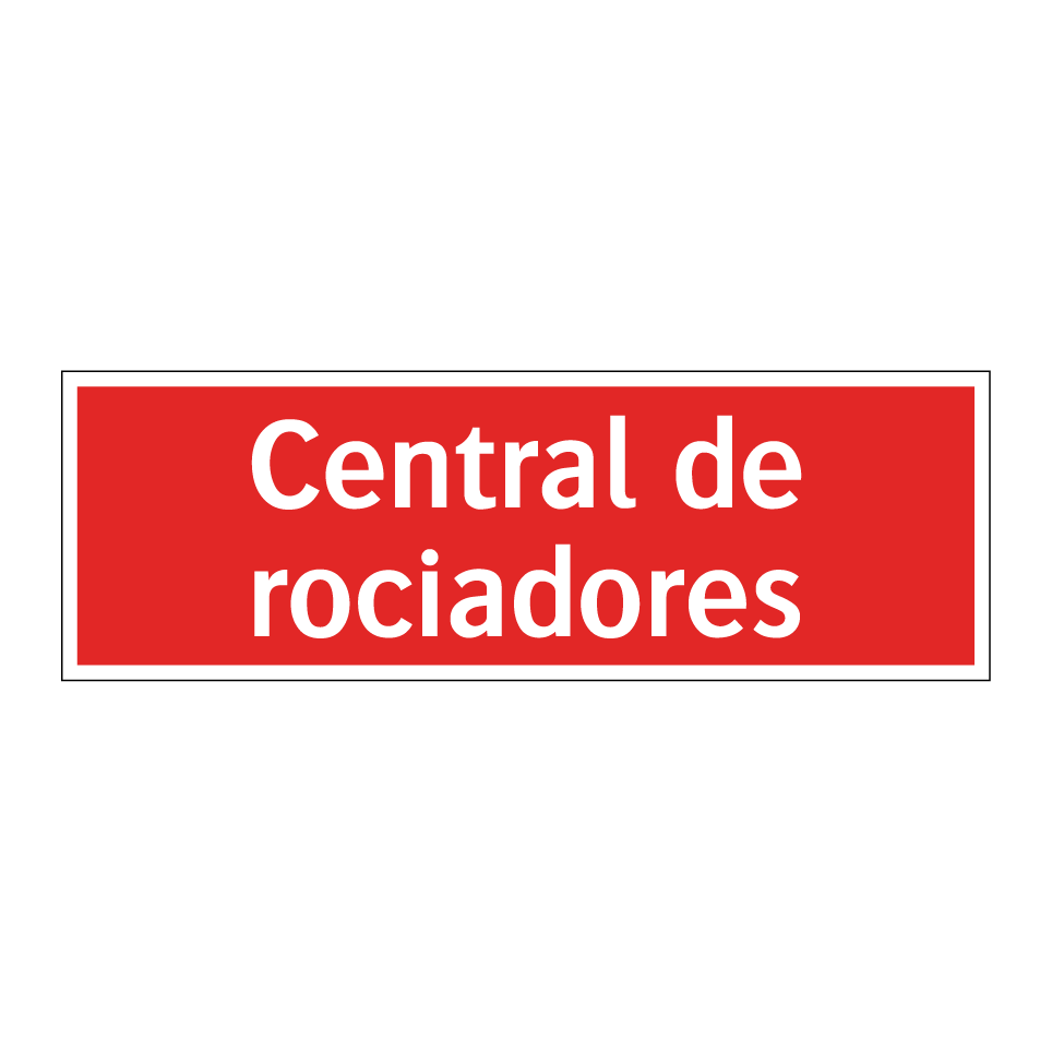 Central de rociadores