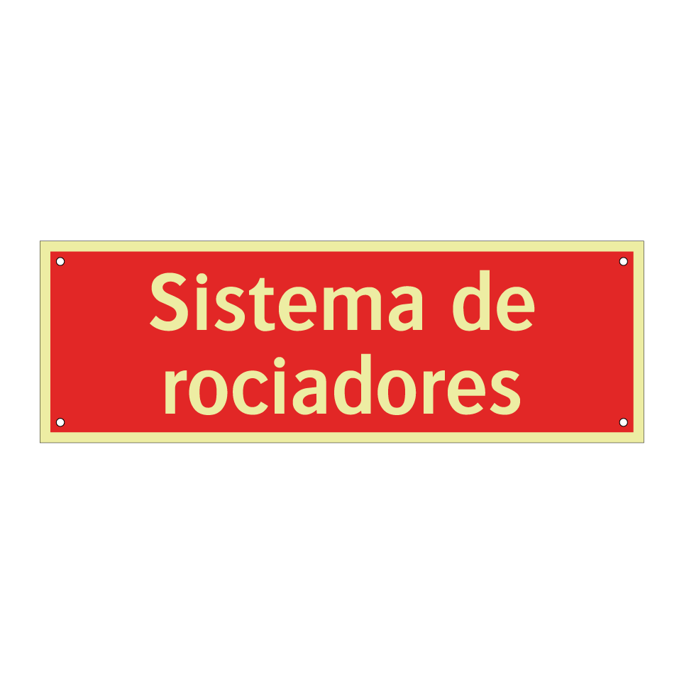 Sistema de rociadores