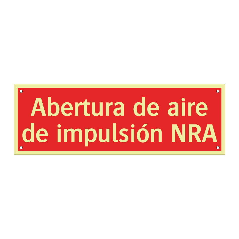 Abertura de aire de impulsión NRA