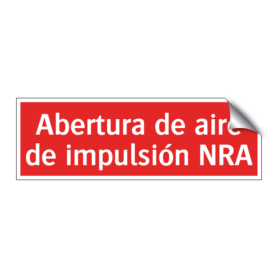 Abertura de aire de impulsión NRA