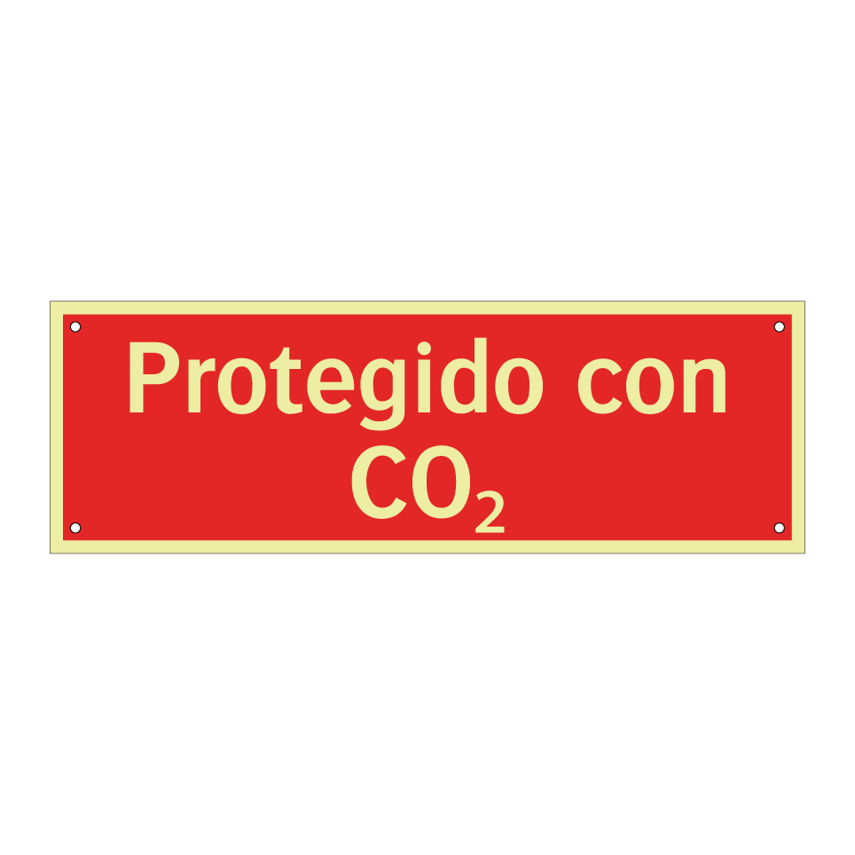 Protegido con CO₂