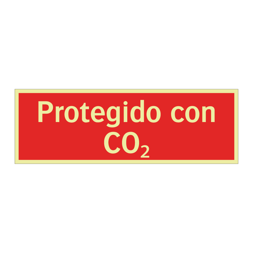 Protegido con CO₂