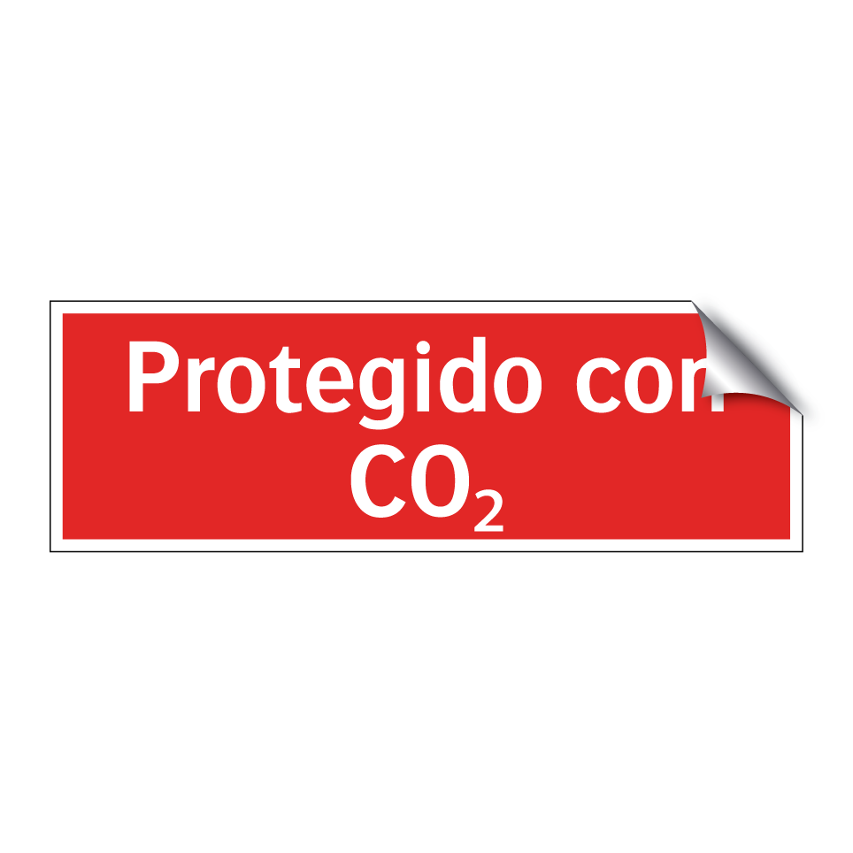 Protegido con CO₂