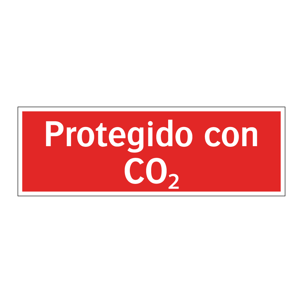 Protegido con CO₂