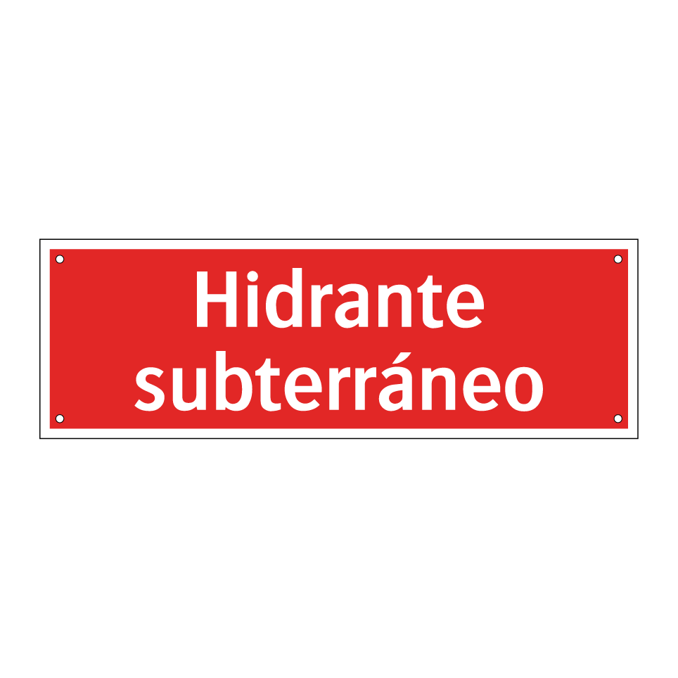 Hidrante subterráneo