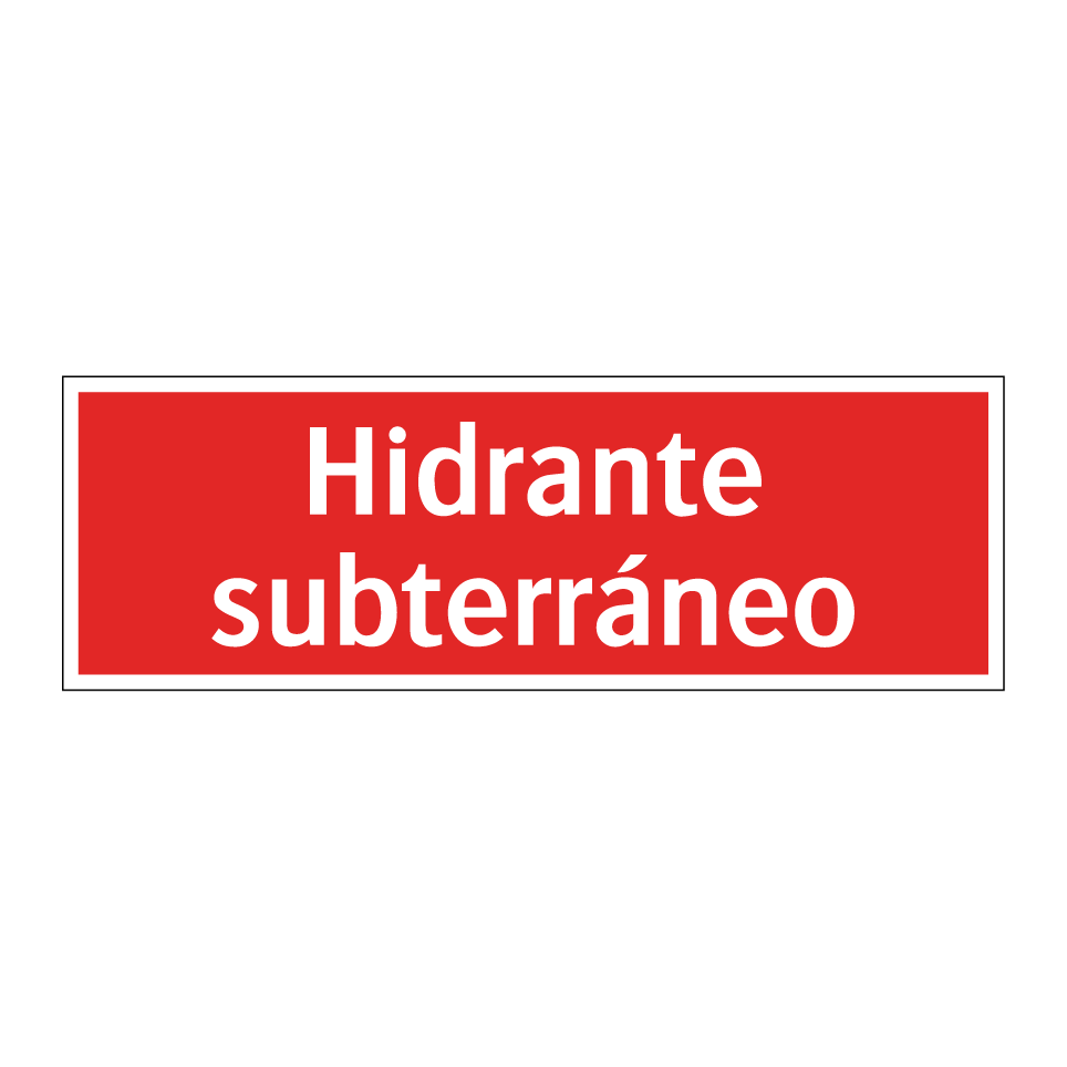 Hidrante subterráneo