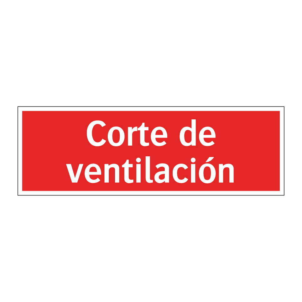 Corte de ventilación