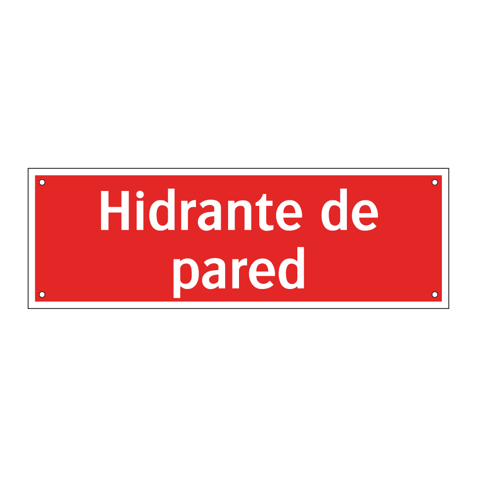 Hidrante de pared