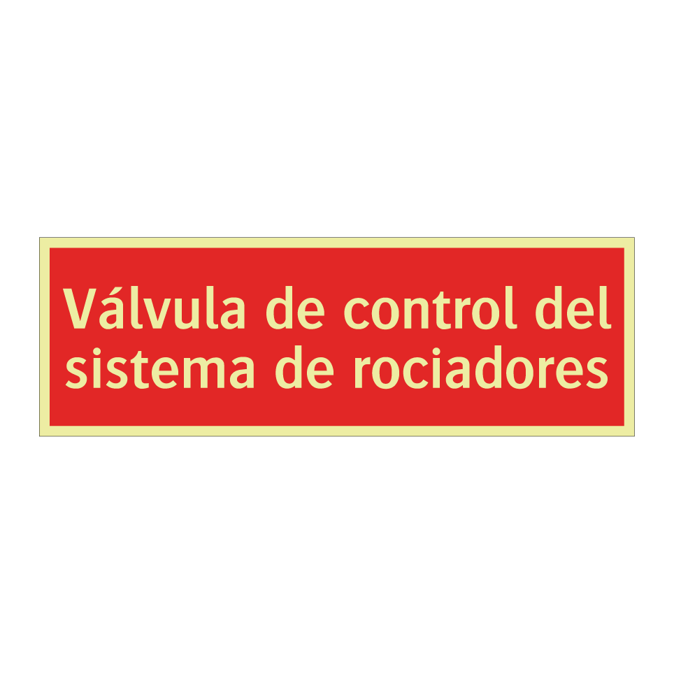 Válvula de control del sistema de rociadores