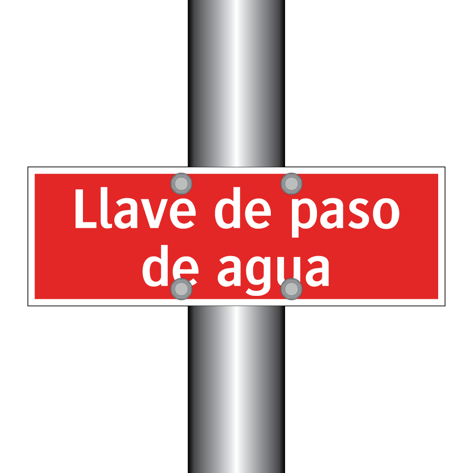 Llave de paso de agua