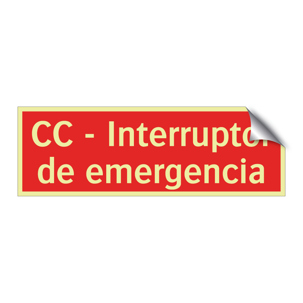 CC - Interruptor de emergencia