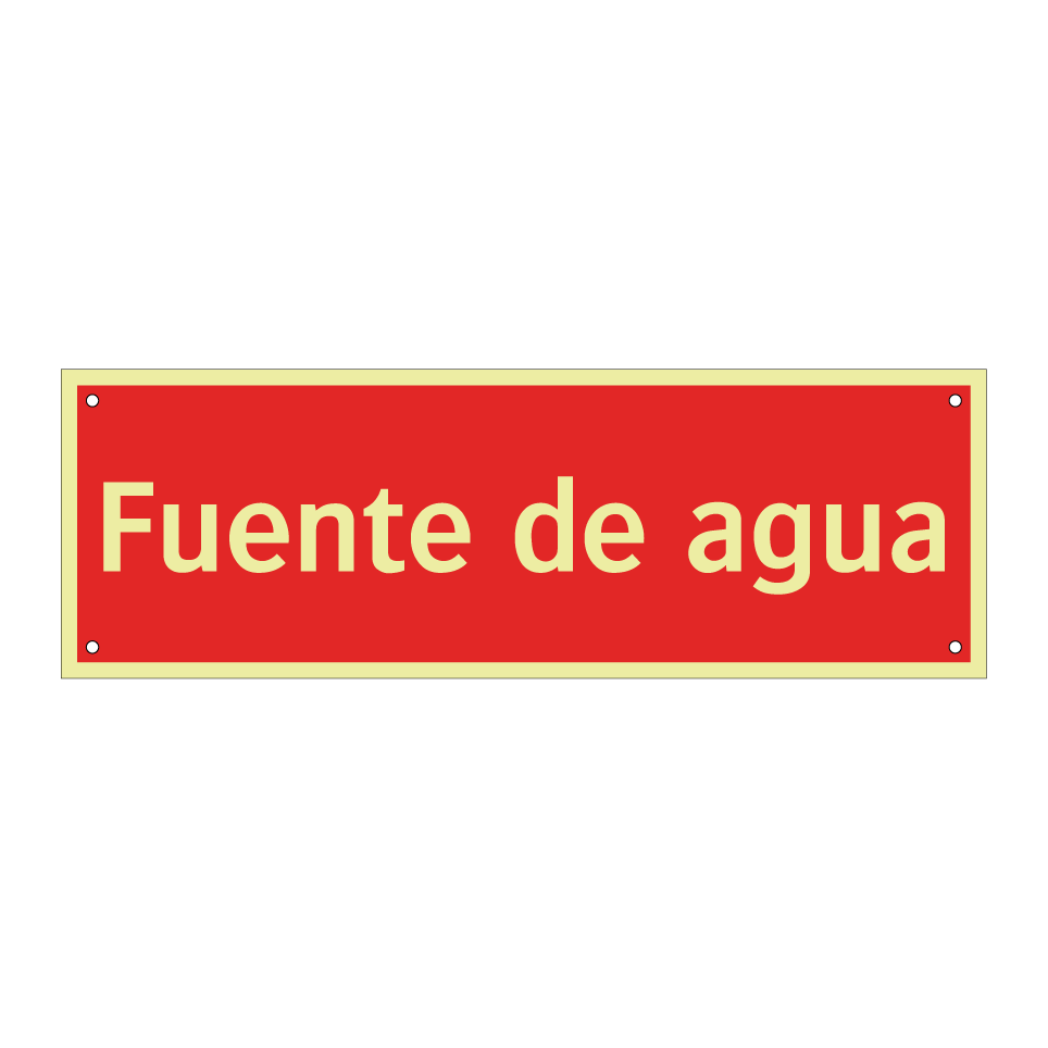 Fuente de agua
