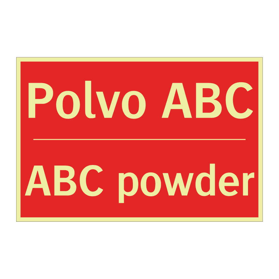 Polvo ABC - ABC powder