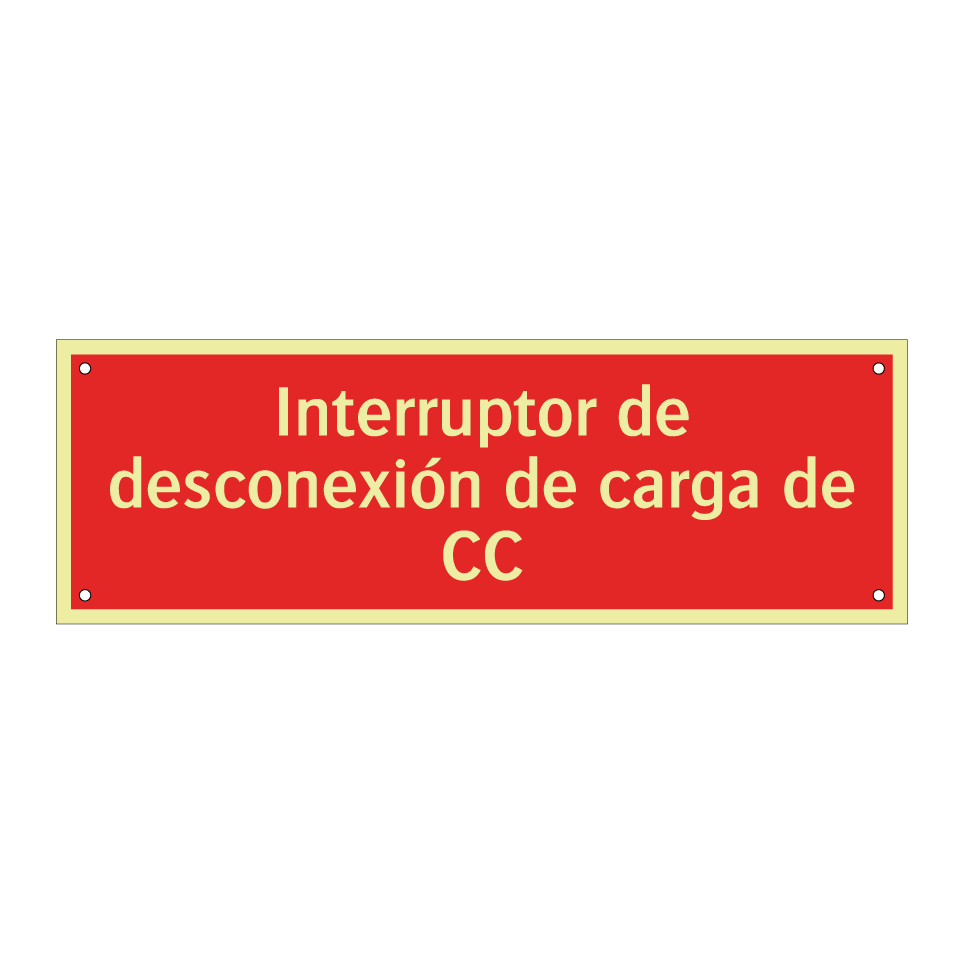 Interruptor de desconexión de carga de CC