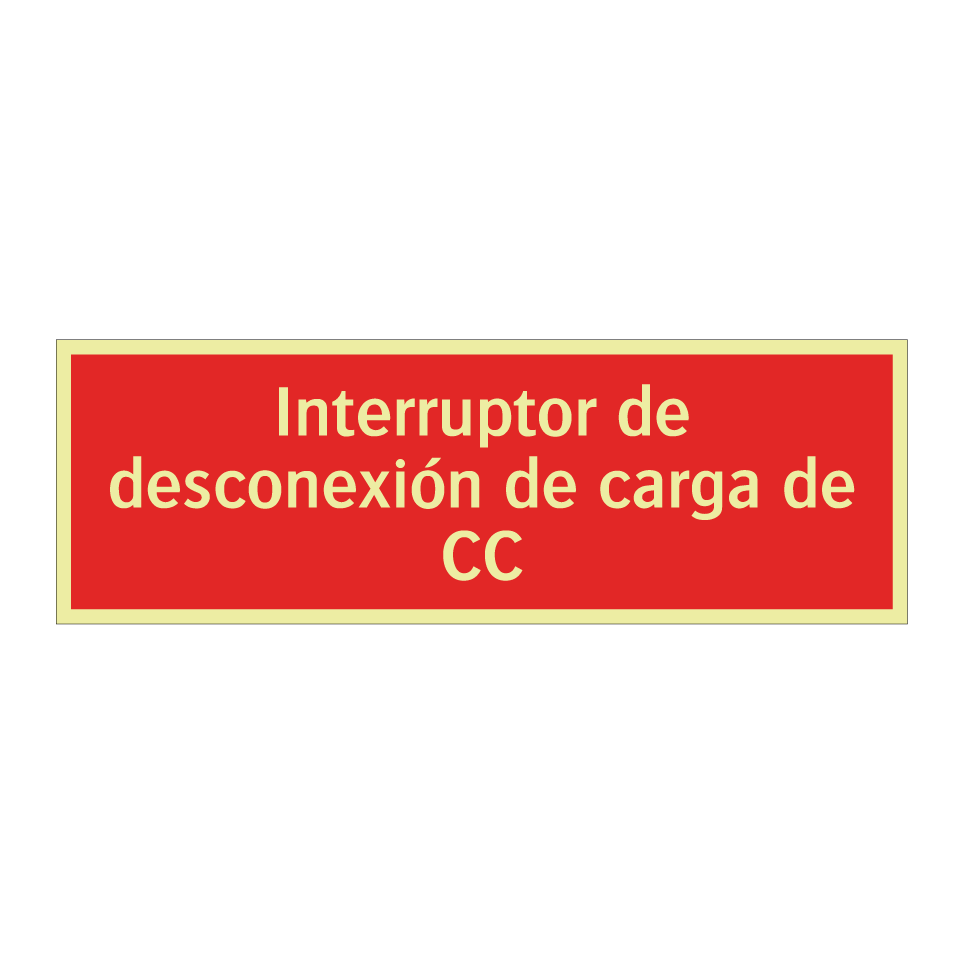 Interruptor de desconexión de carga de CC