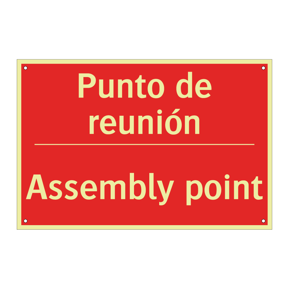 Punto de reunión - Assembly point