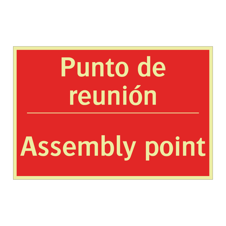 Punto de reunión - Assembly point