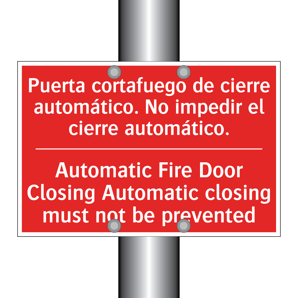 Puerta cortafuego de cierre /.../ - Automatic Fire Door Closing /.../