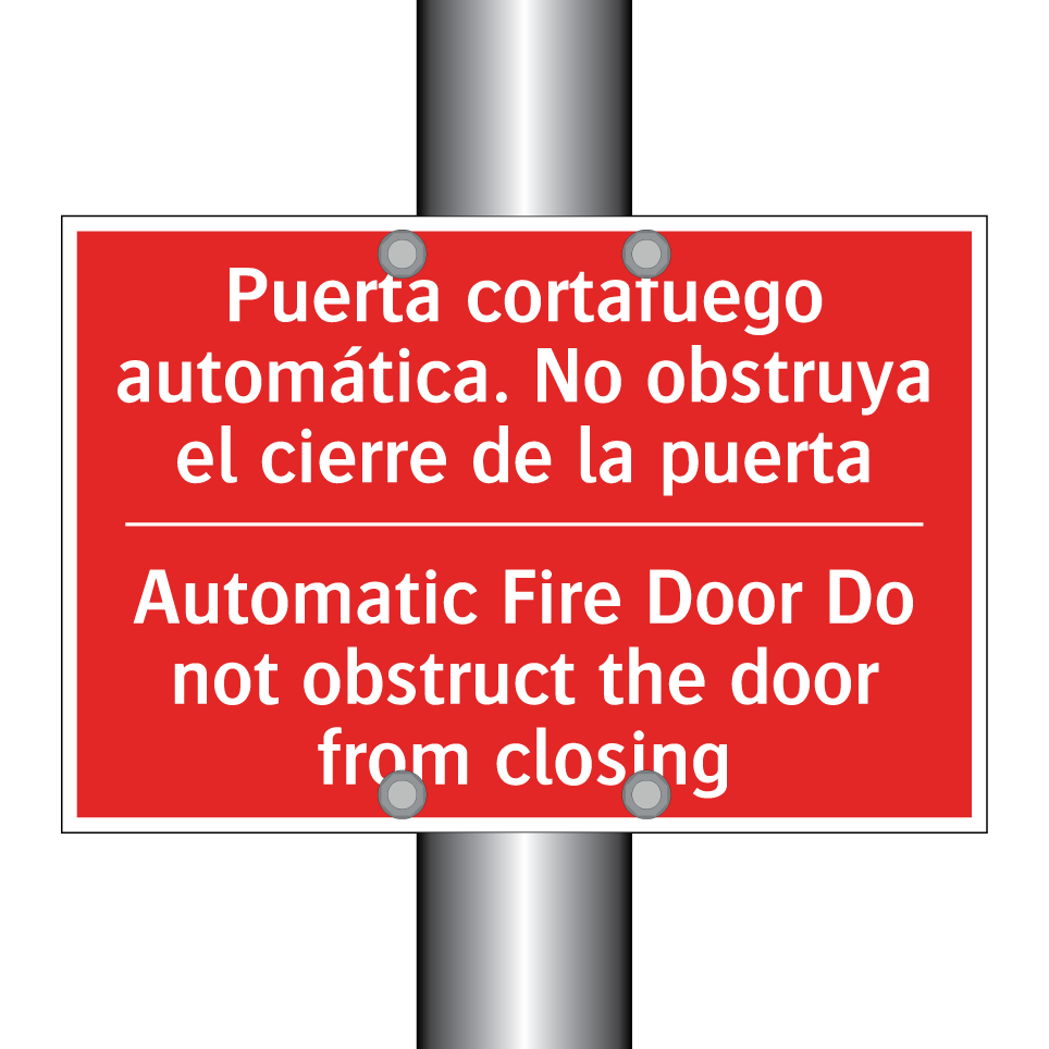 Puerta cortafuego automática. /.../ - Automatic Fire Door Do not /.../