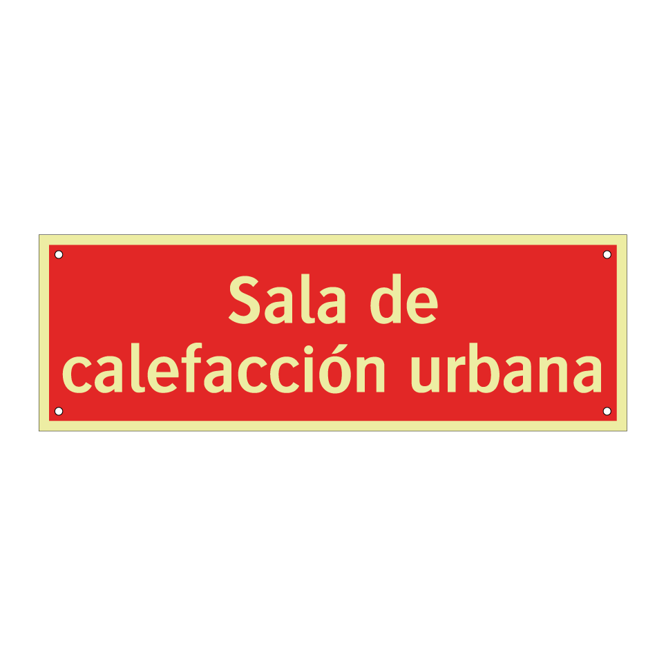 Sala de calefacción urbana