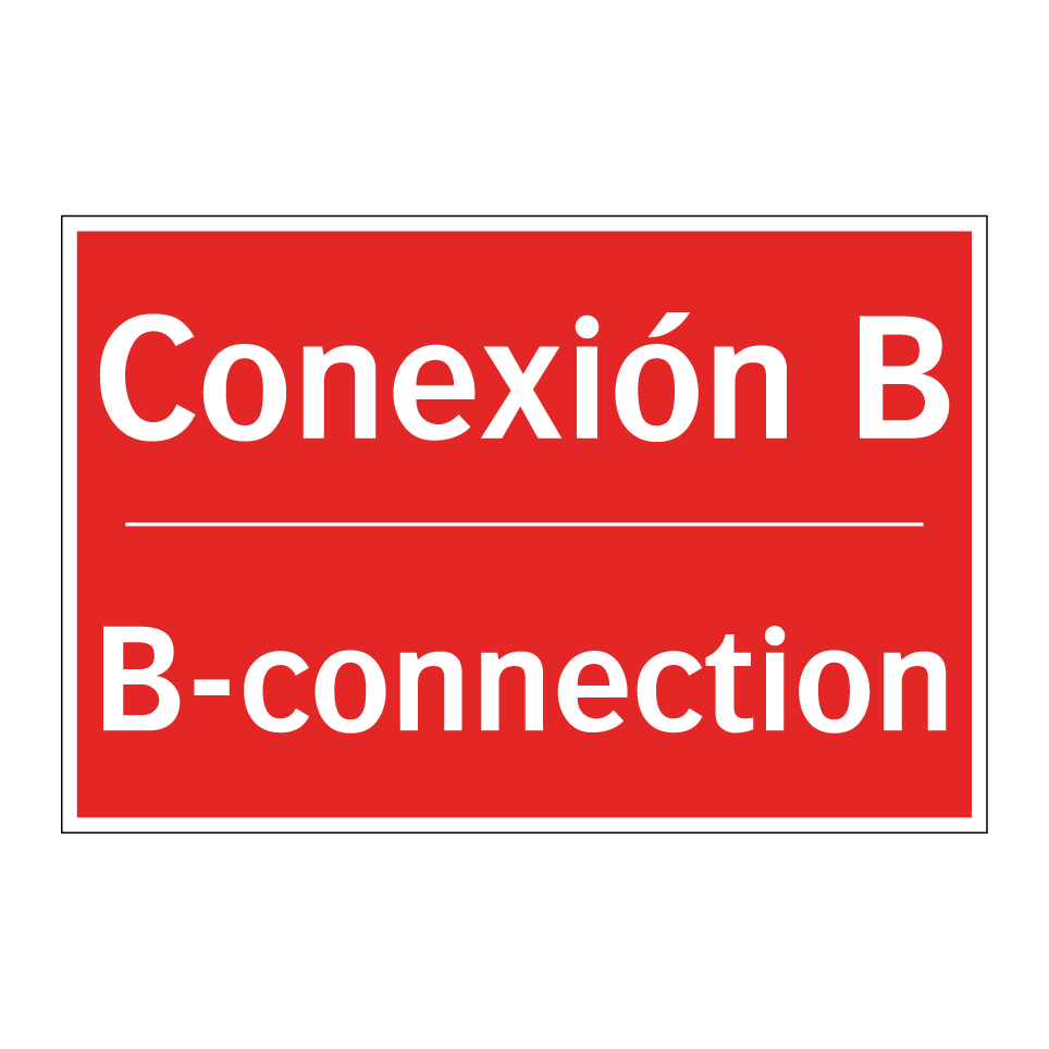 Conexión B - B-connection