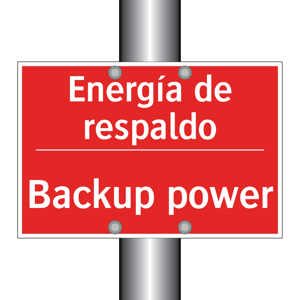 Energía de respaldo - Backup power
