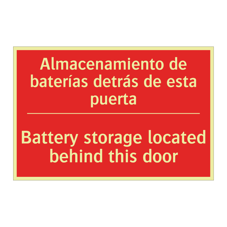 Almacenamiento de baterías /.../ - Battery storage located /.../