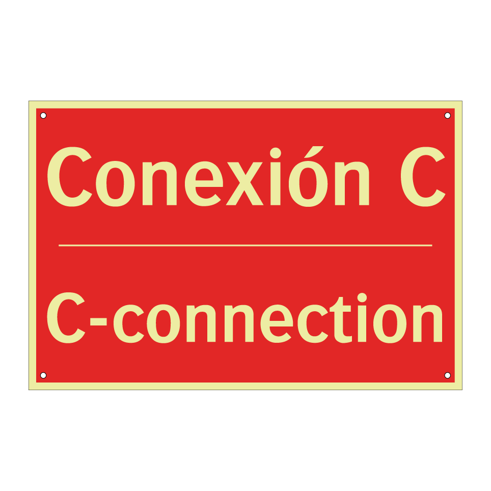 Conexión C - C-connection