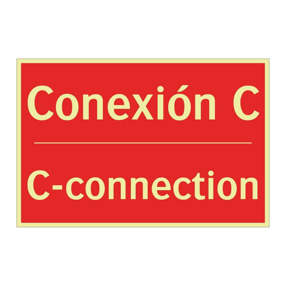 Conexión C - C-connection