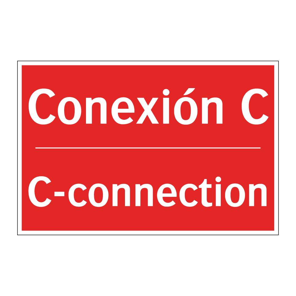 Conexión C - C-connection