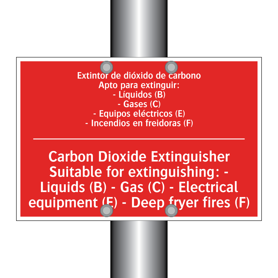 Extintor de dióxido de /.../ - Carbon Dioxide Extinguisher /.../