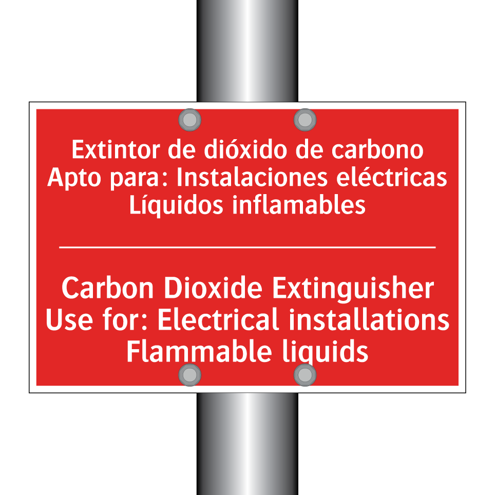 Extintor de dióxido de /.../ - Carbon Dioxide Extinguisher /.../
