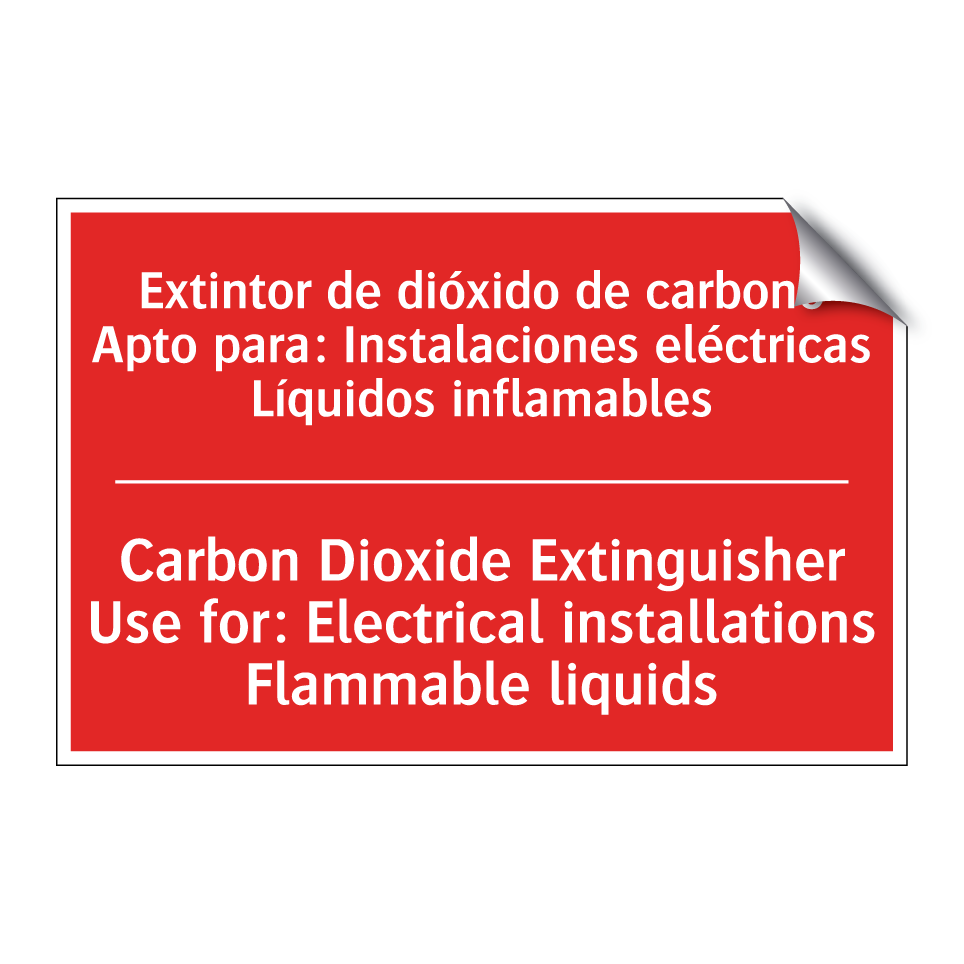 Extintor de dióxido de /.../ - Carbon Dioxide Extinguisher /.../