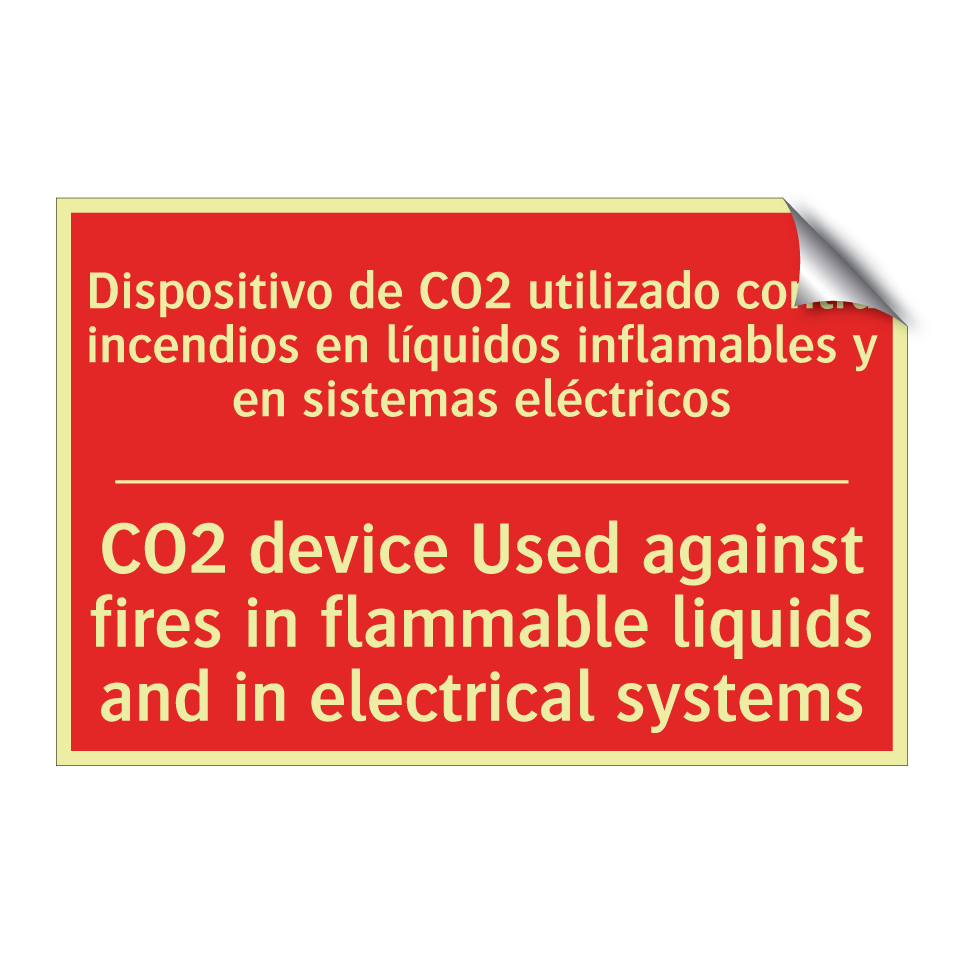Dispositivo de CO2 utilizado /.../ - CO2 device Used against fires /.../