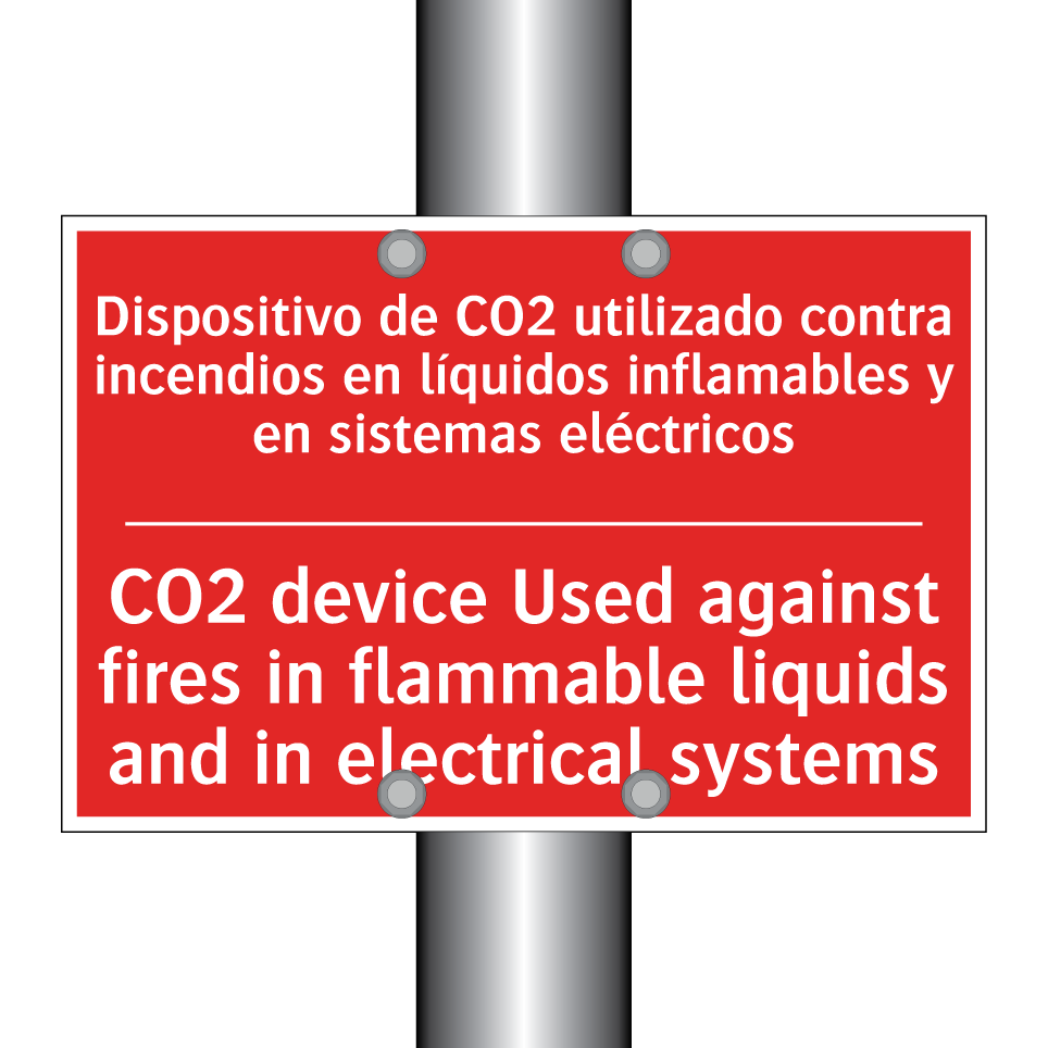 Dispositivo de CO2 utilizado /.../ - CO2 device Used against fires /.../