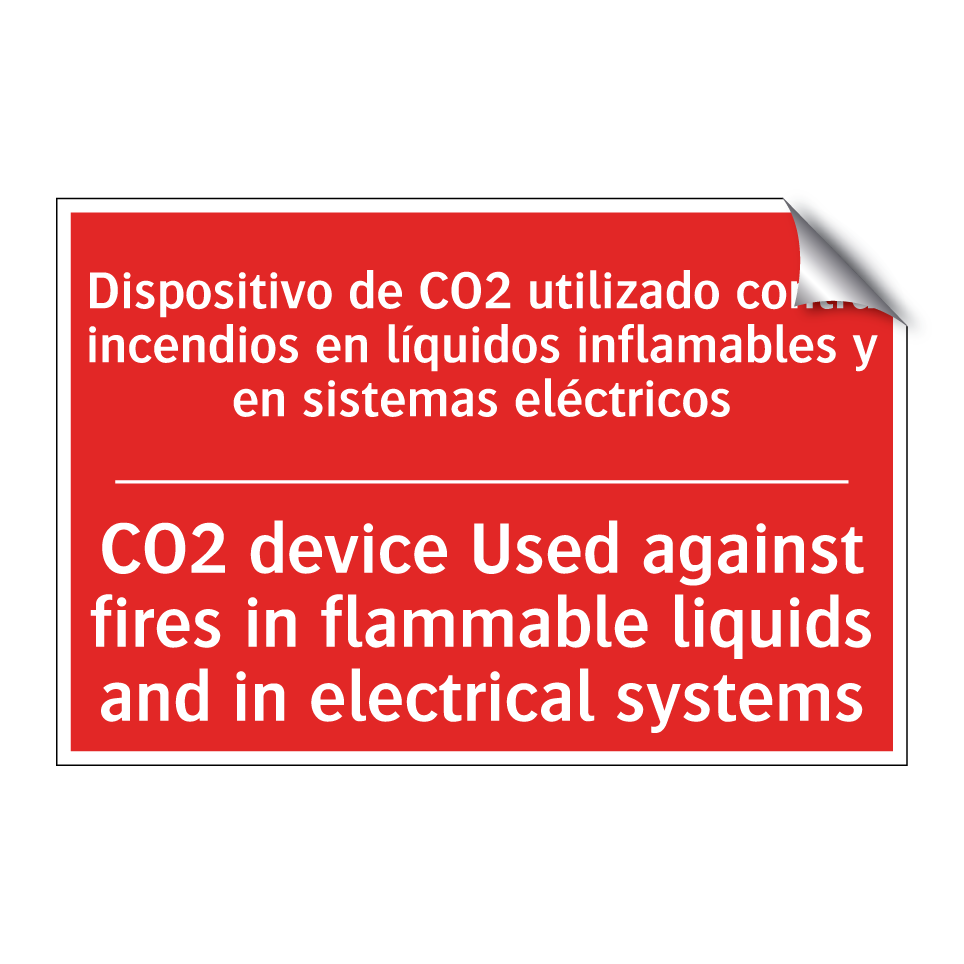 Dispositivo de CO2 utilizado /.../ - CO2 device Used against fires /.../