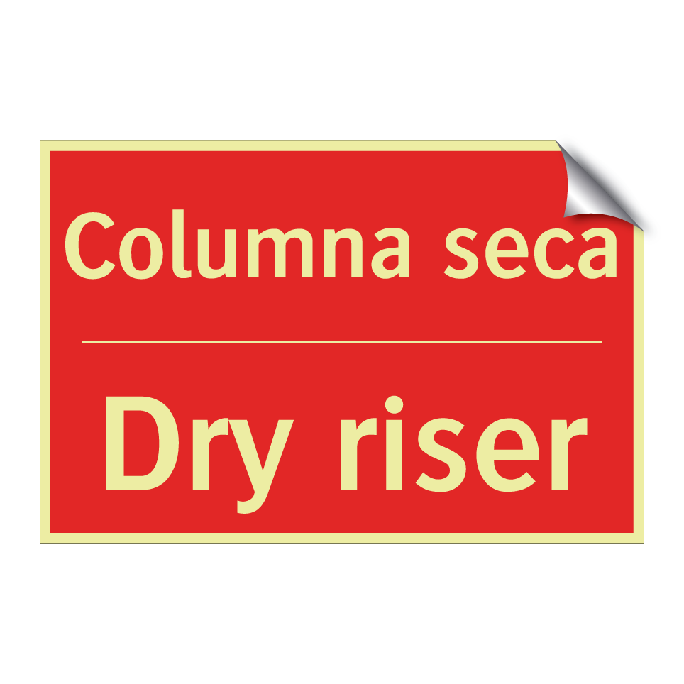 Columna seca - Dry riser