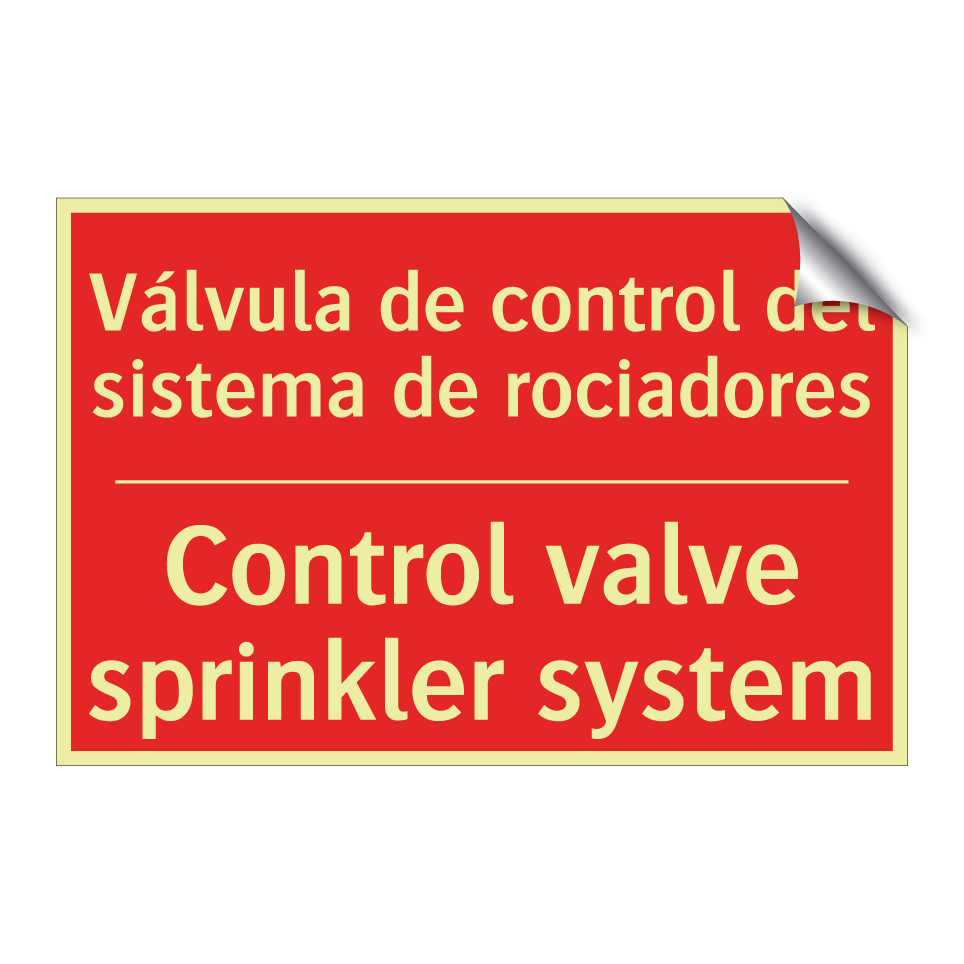 Válvula de control del /.../ - Control valve sprinkler system
