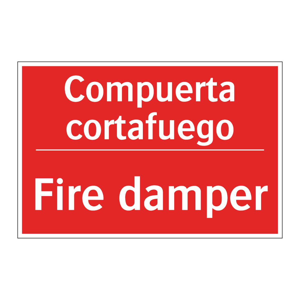 Compuerta cortafuego - Fire damper