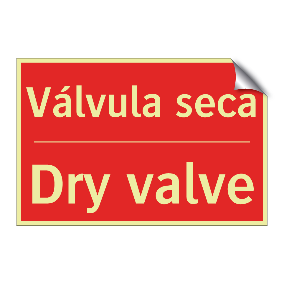 Válvula seca - Dry valve